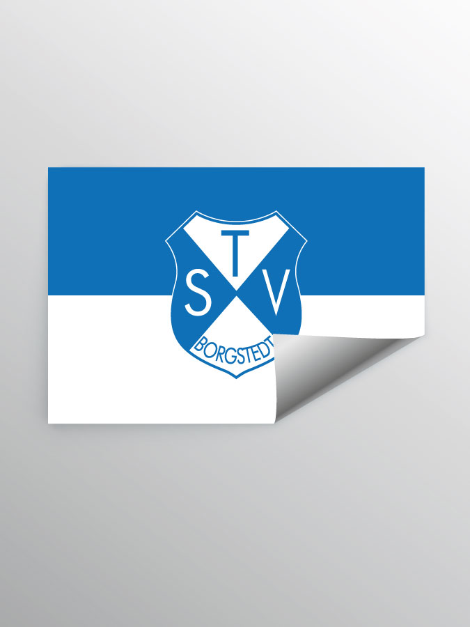 Aufkleber DIN A7 Logo