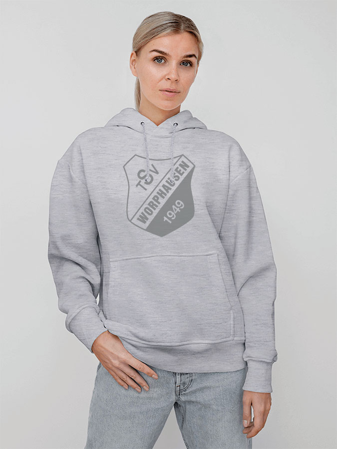 Hoodie All Grey Unisex