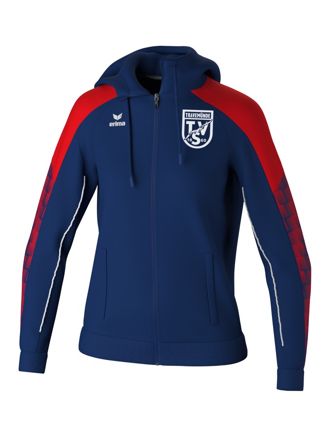 Erima Evo Star Trainingsjacke mit Kapuze Damen