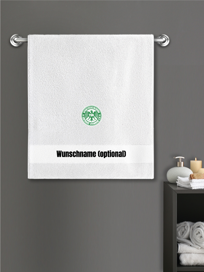 Badehandtuch Team Sticklogo