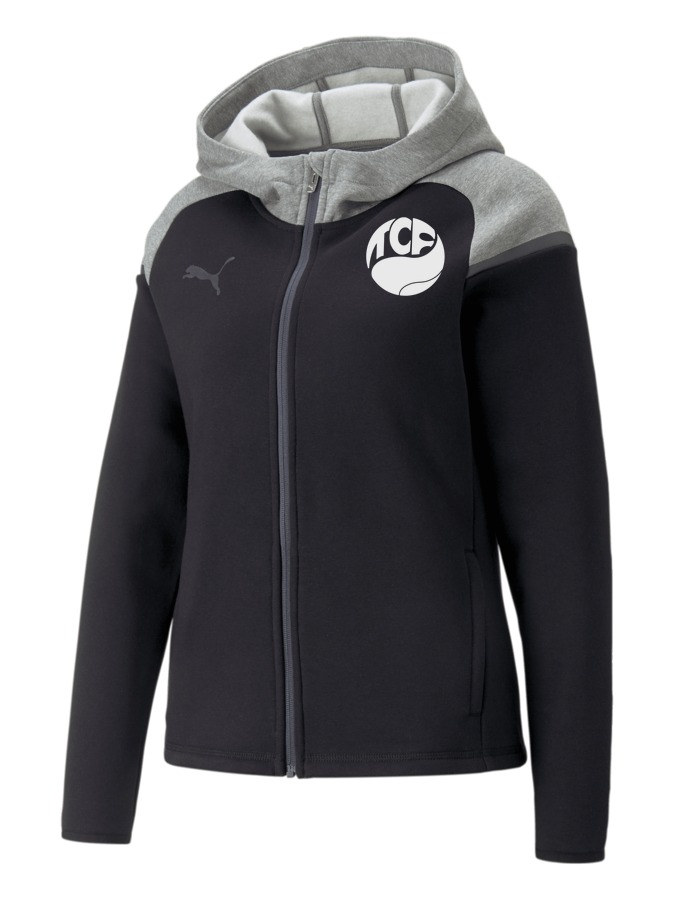 PUMA teamCUP Casuals Kapuzenjacke Damen
