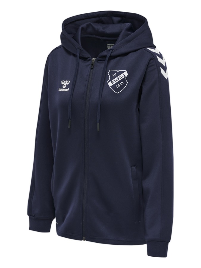 Hummel Core XK Poly Zip Hood Sweat Damen