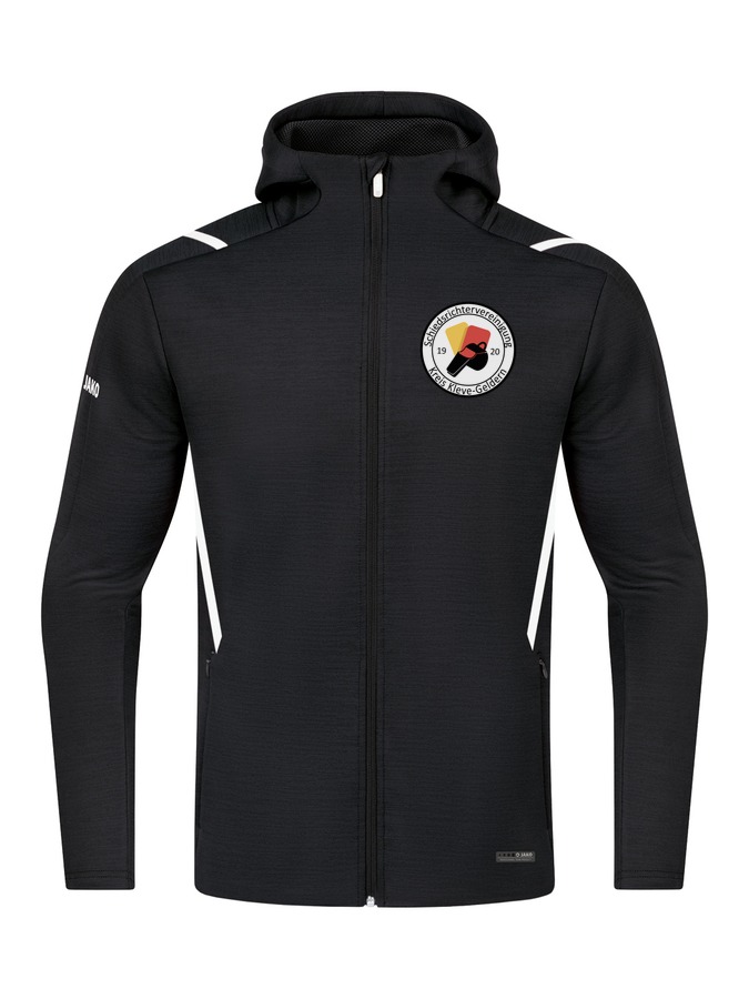 Jako Freizeitjacke Challenge mit Kapuze