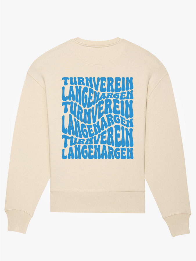 Oversized Sweater Wavy Herren