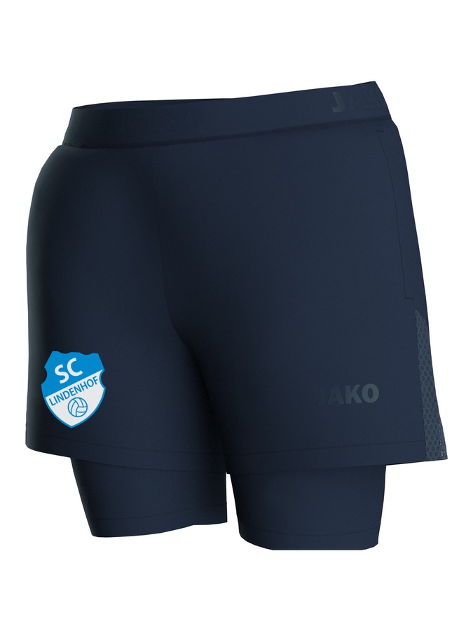 Jako 2-in-1-Short Power Damen