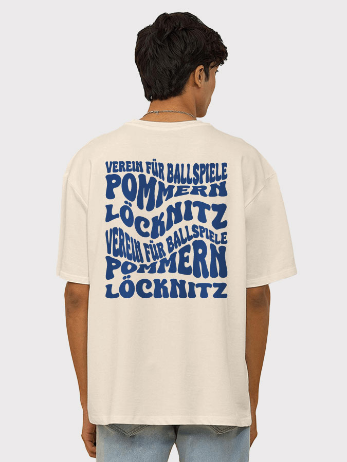 Oversized Shirt Wavy Herren