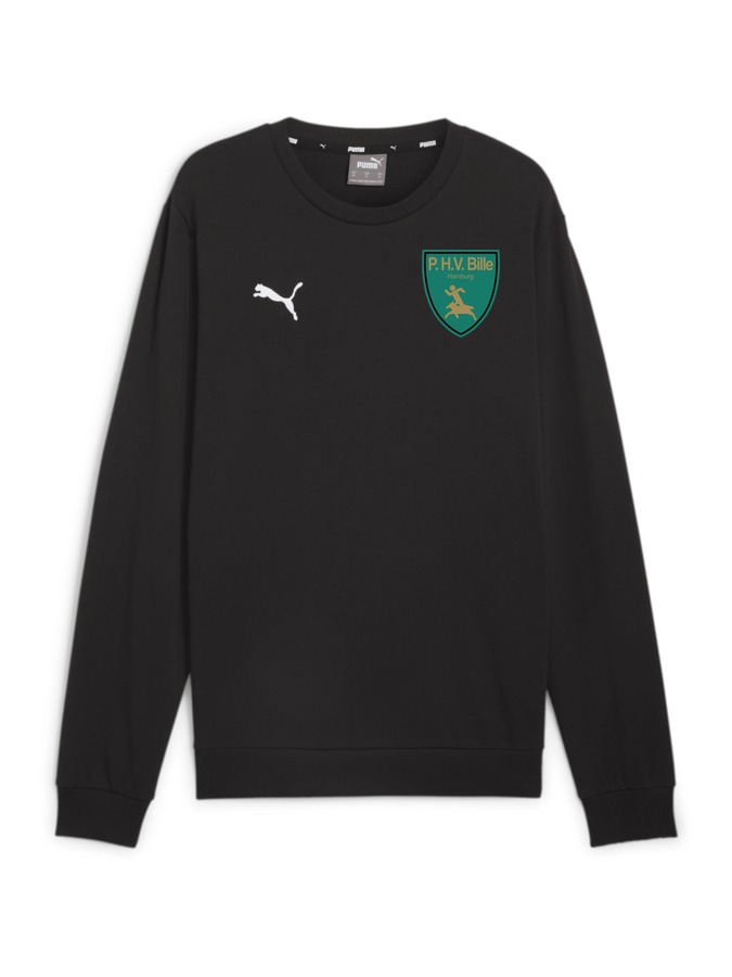 PUMA teamGOAL Casuals Crew Neck Sweatshirt