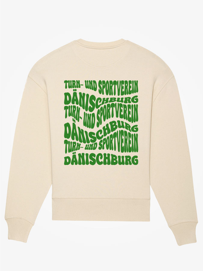 Sweatshirt Oversized Wavy Herren