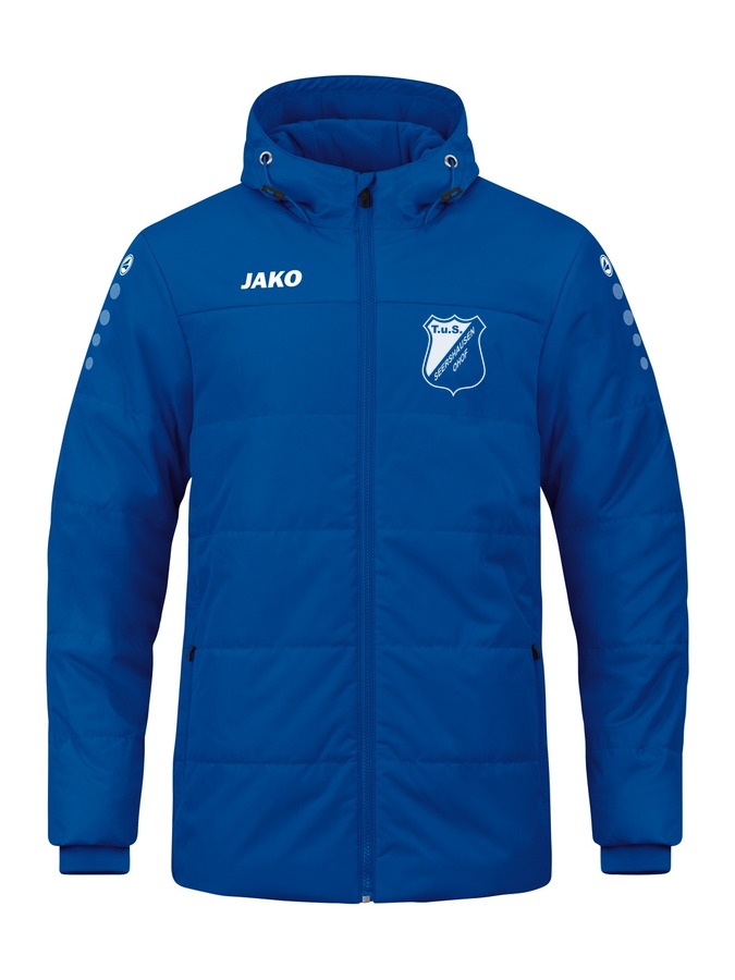 Jako Coachjacke Team mit Kapuze