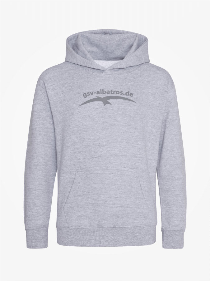 Hoodie All Grey Kids Unisex