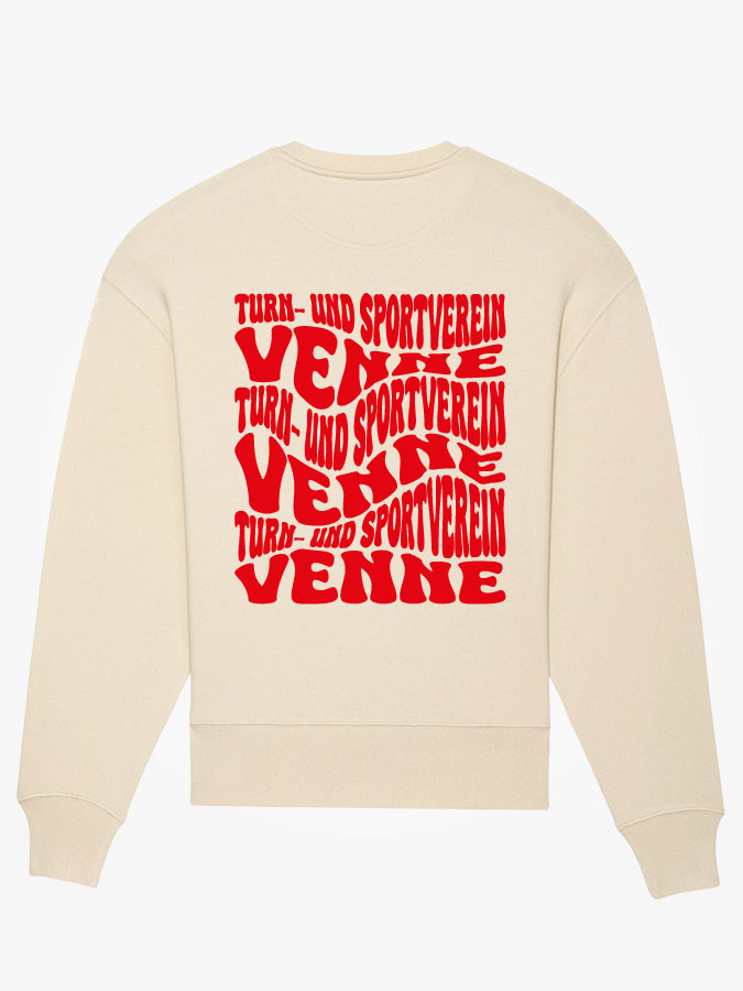 Oversized Sweater Wavy Herren