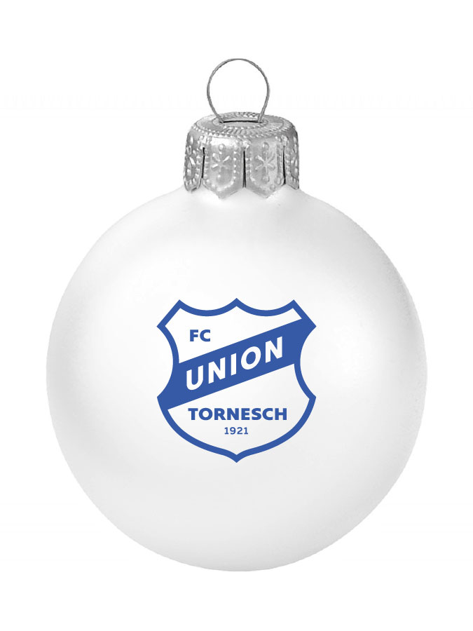 Weihnachtskugel Logo 8cm