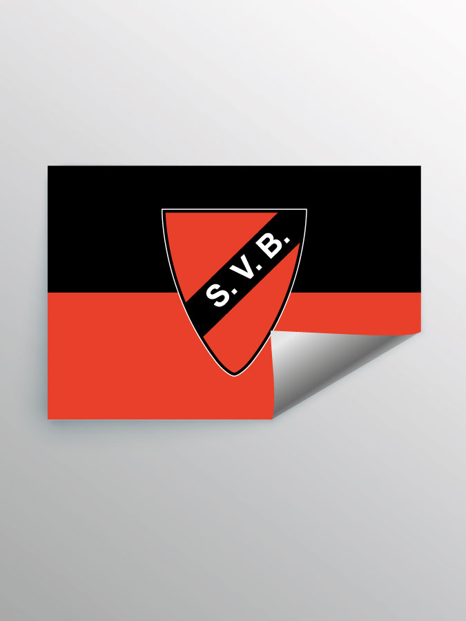 Aufkleber DIN A7 Logo