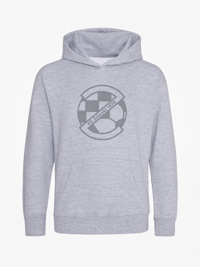 Hoodie All Grey Kids Unisex