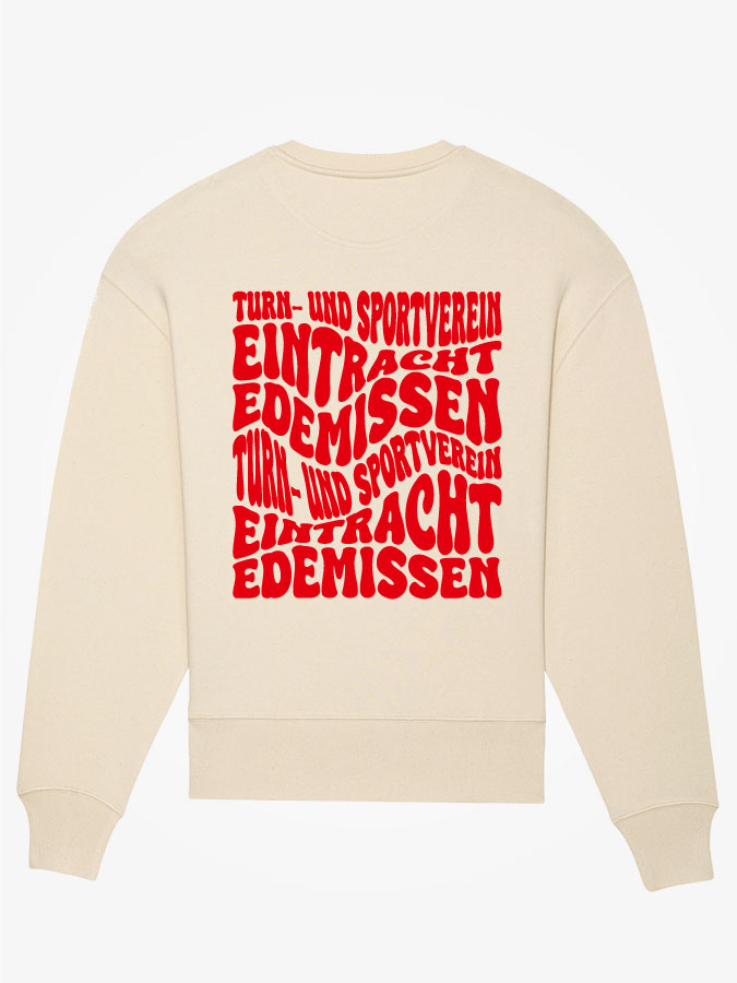 Oversized Sweater Wavy Herren