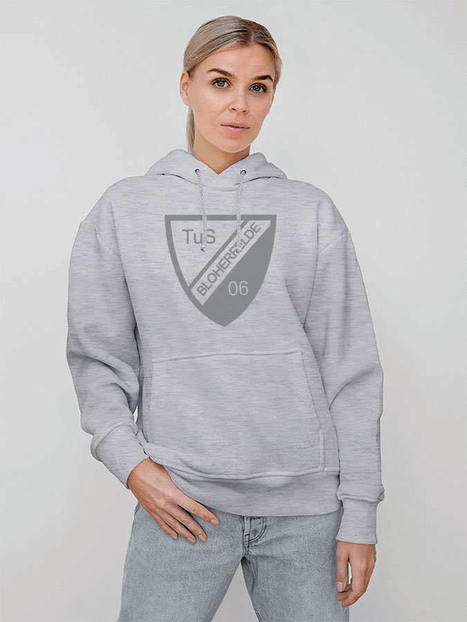 Hoodie All Grey Unisex