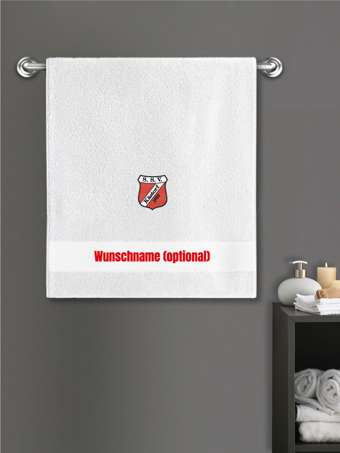 Badehandtuch Team Sticklogo