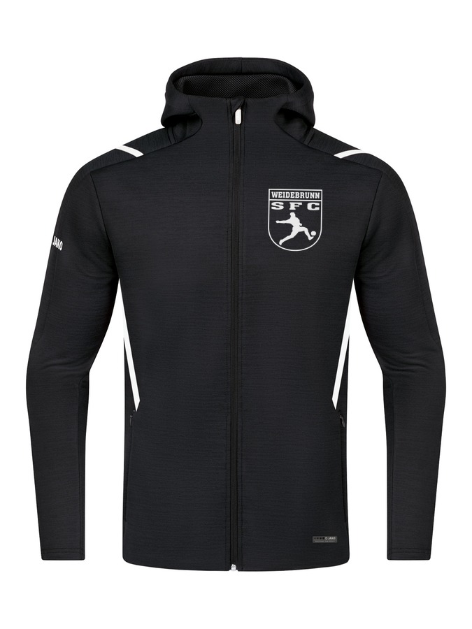 Jako Freizeitjacke Challenge mit Kapuze