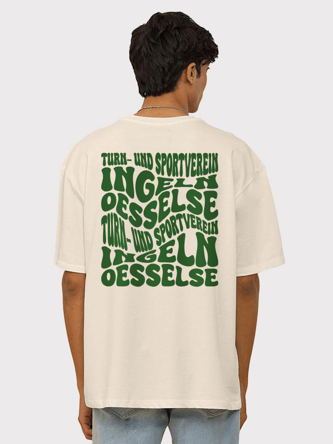 Oversized Shirt Wavy Herren