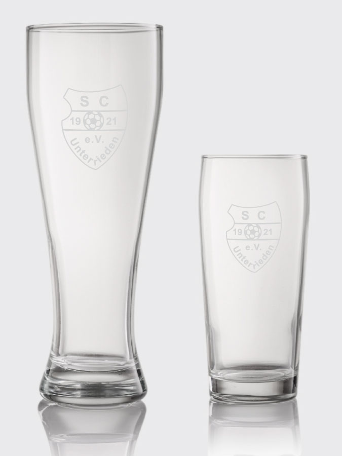 Biergläser Gravur