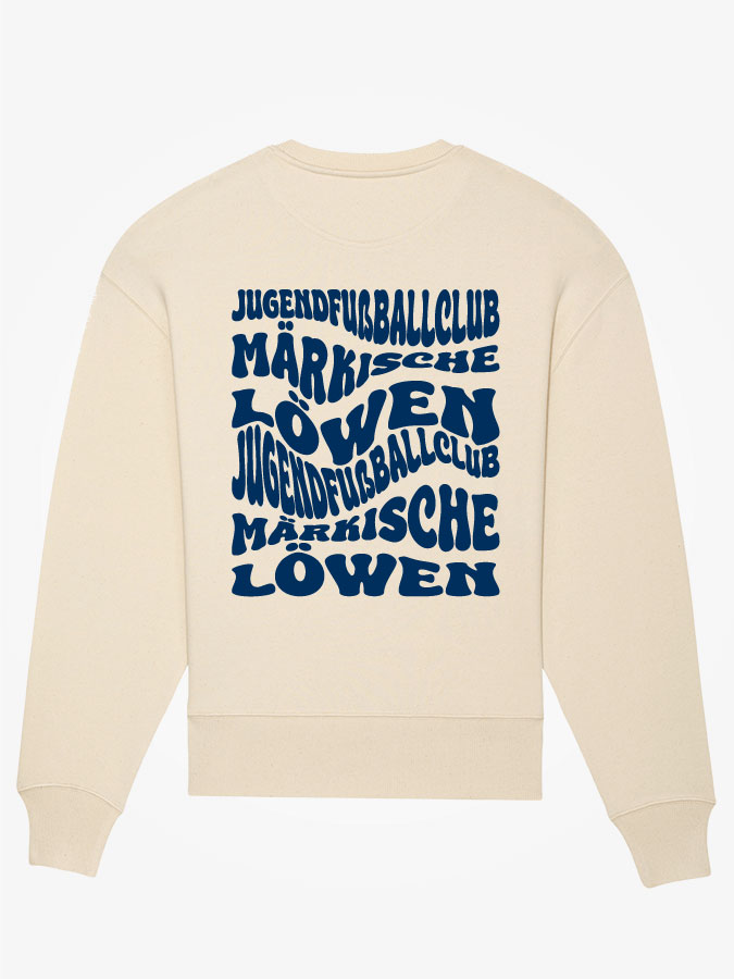 Oversized Sweater Wavy Herren