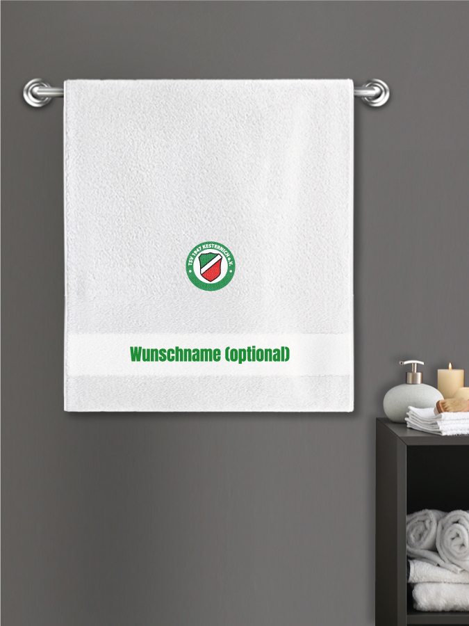 Badehandtuch Team Sticklogo
