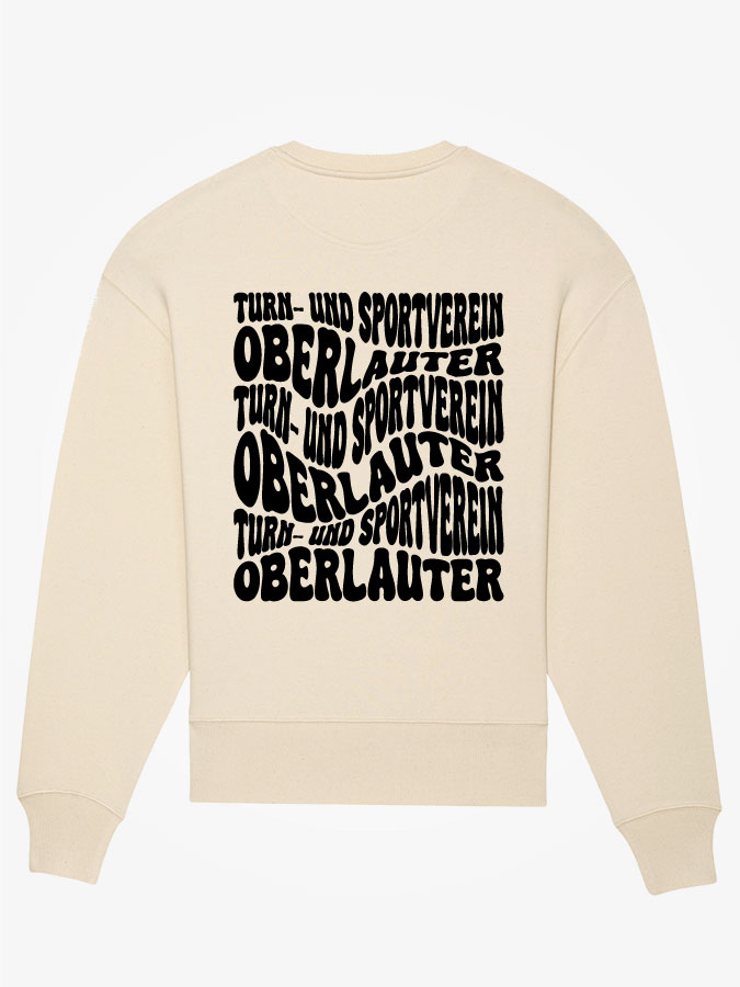 Oversized Sweater Wavy Herren