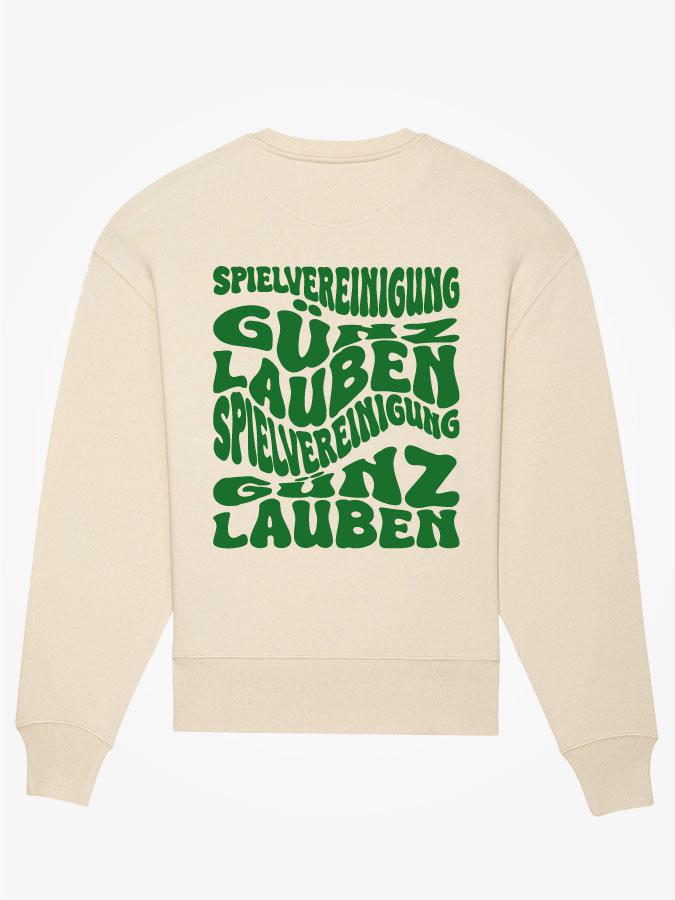 Sweatshirt Oversized Wavy Herren