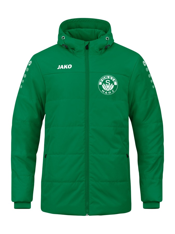 Jako Coachjacke Team mit Kapuze