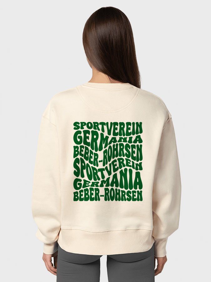 Oversized Sweater Wavy Damen