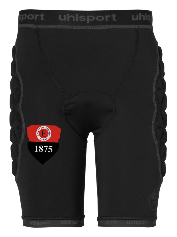 uhlsport Bionikframe Padded Short Black Edition