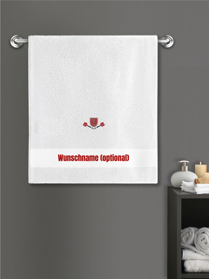 Badehandtuch Team Sticklogo