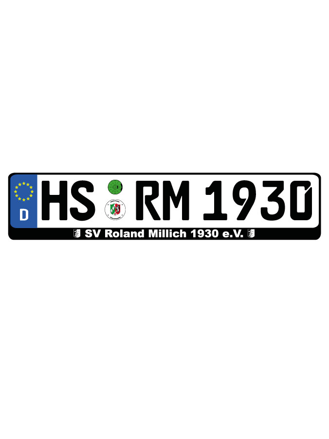 Kennzeichenhalter Kalden (2er Set)