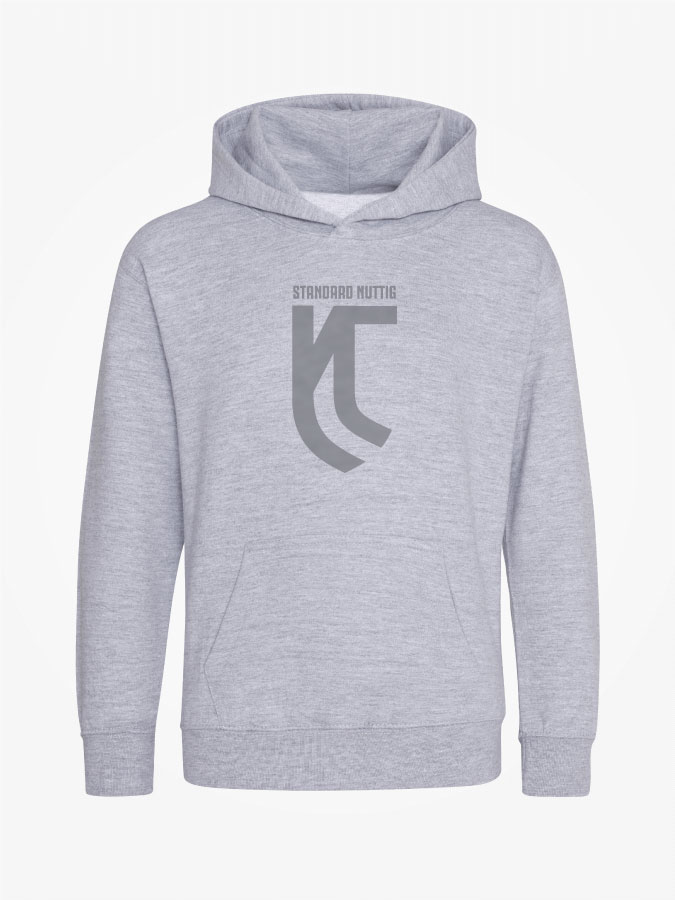 Hoodie All Grey Kids Unisex