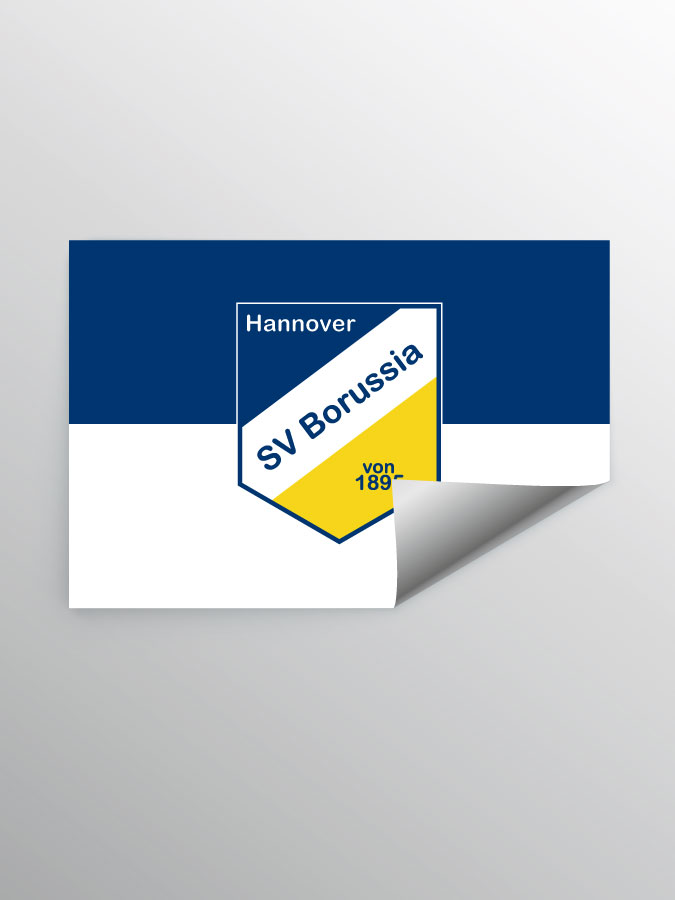 Aufkleber DIN A7 Logo