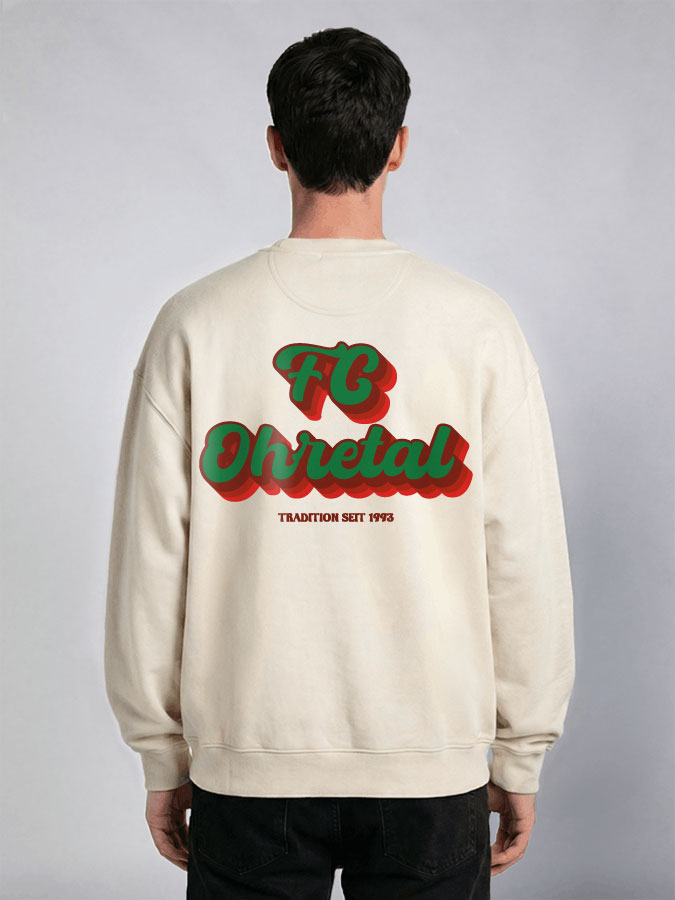 Oversized Sweater Vintage Herren