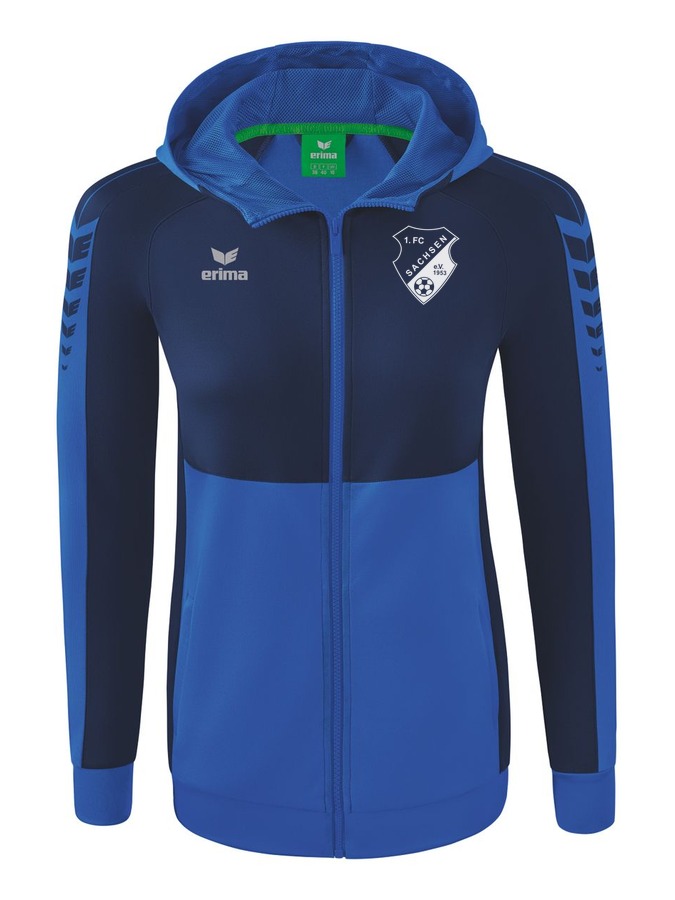 Erima Six Wings Trainingsjacke mit Kapuze Damen