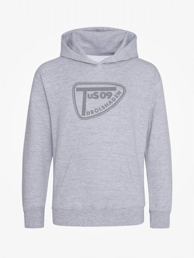 Hoodie All Grey Kids Unisex