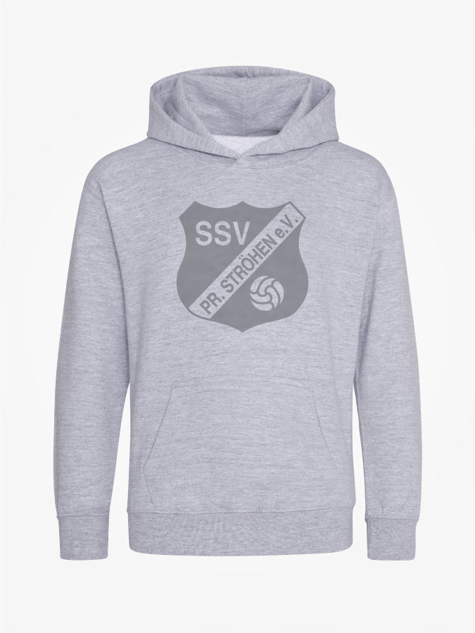Hoodie All Grey Kids Unisex