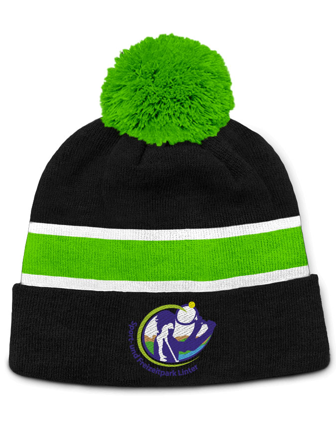 Bommelmütze Sticklogo