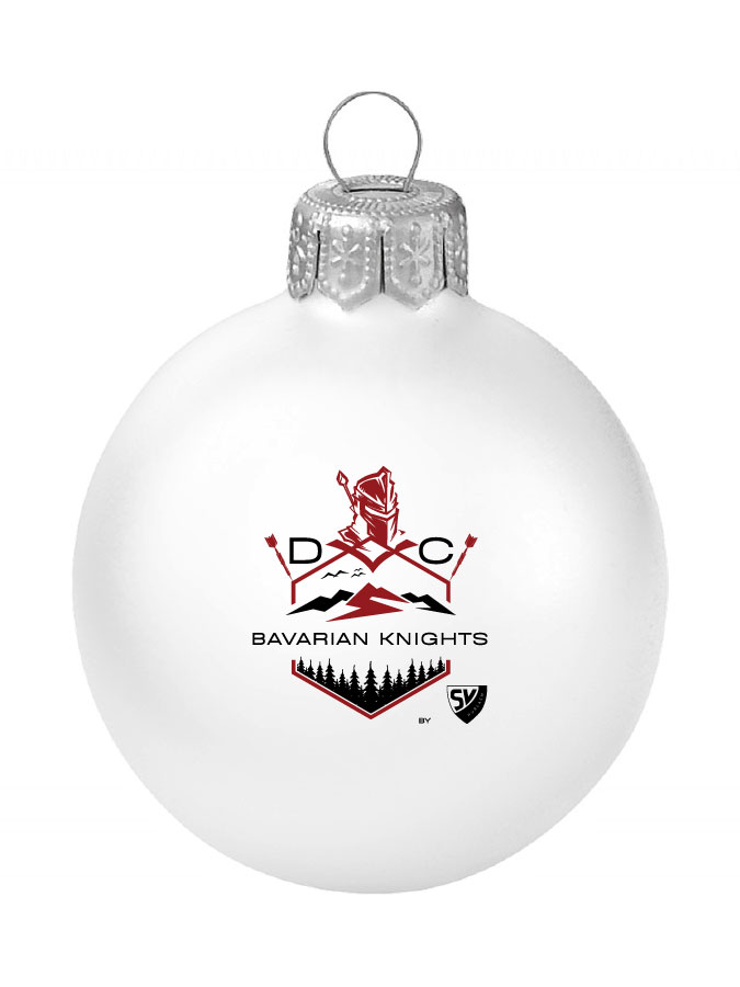 Weihnachtskugel Logo 8cm