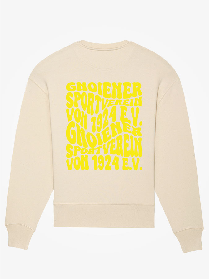 Sweatshirt Oversized Wavy Herren
