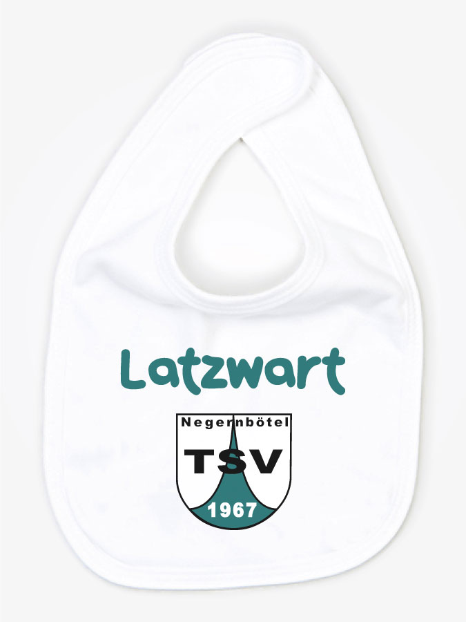 Babylätzchen Latzwart