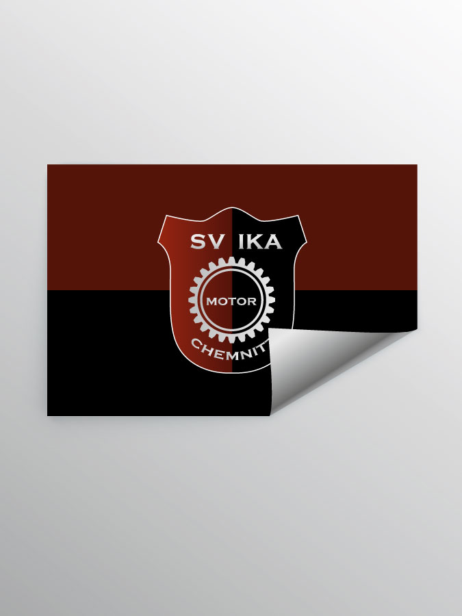 Aufkleber DIN A7 Logo