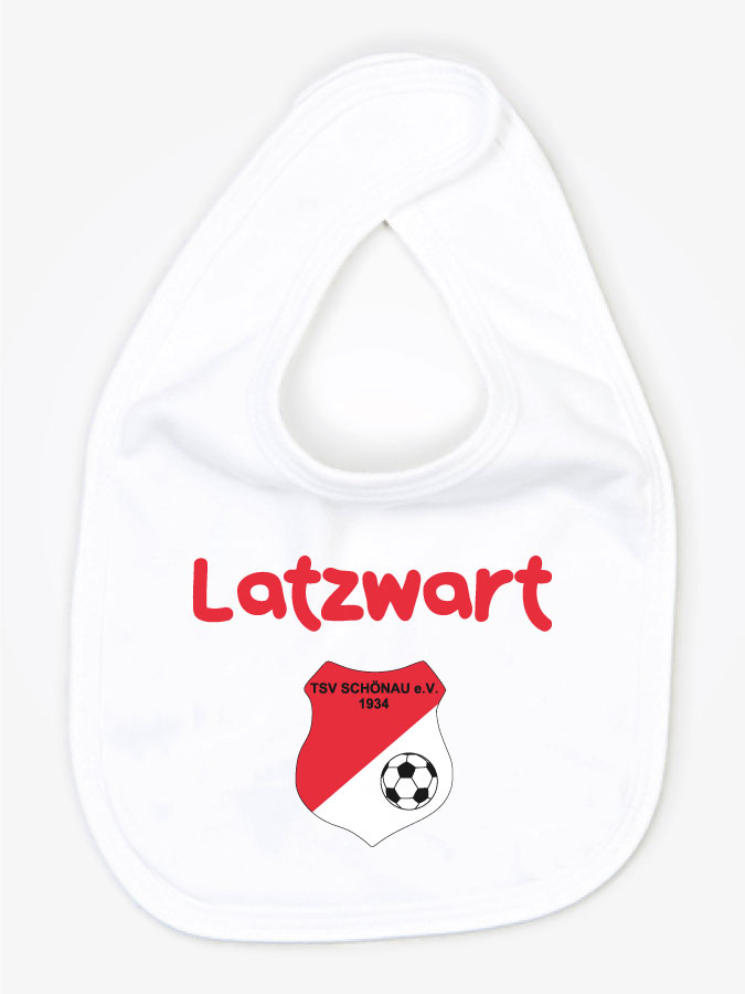 Babylätzchen Latzwart