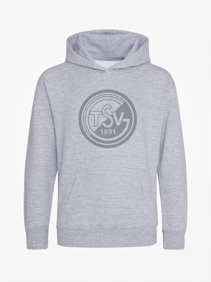 Hoodie All Grey Kids Unisex