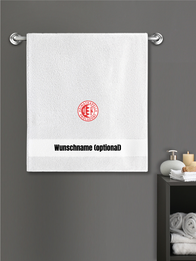 Badehandtuch Team Sticklogo