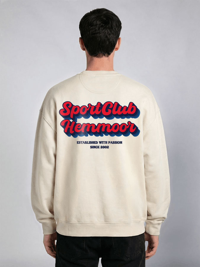 Oversized Sweater Vintage Herren
