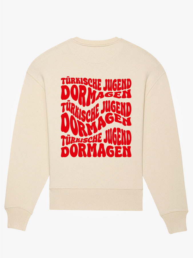 Oversized Sweater Wavy Herren