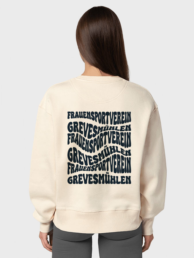 Oversized Sweater Wavy Unisex